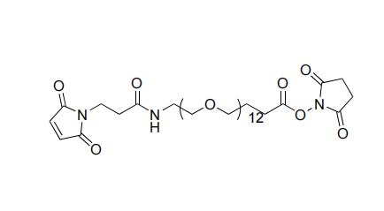 Maleimide-PEG12-NHS Ester